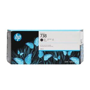 HP 498N8A Patron Black 300ml No.738 kép
