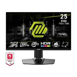 Msi monitor gaming mag 255pxf 24, 5" fhd rapid ips 1920x1080, ... kép