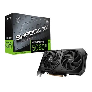 Msi videokártya pci-ex16x nvidia rtx 5060 ti shadow 2x plus 8gb d... kép