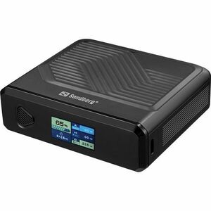 Sandberg 421-25 Travel Powerbank USB-A + USB-C 20000 mAh 100W - Fekete kép