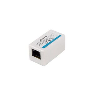 Lanberg AD-RJ45-RJ45-OU6 RJ45-RJ45 Cat.6 UTP árnyékolatlan fehér toldó kép
