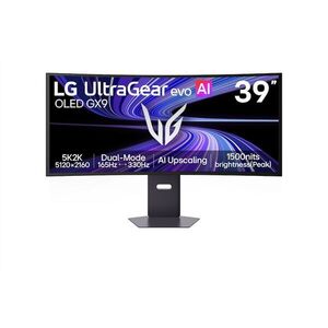 Lg ívelt oled 330hz gaming monitor 39" 39gx950b, 5120x2160, ... kép