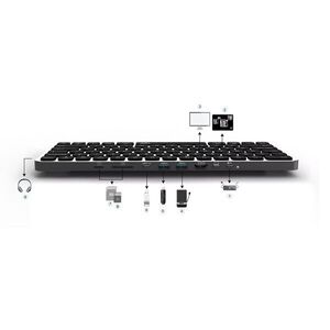 Rapoo 00226412, uck-6001 billentyűzet usb type-c dokkoló állomás... kép