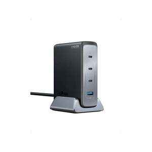 Anker hálózati töltő 3xusb-c, usb-a 4 portos, 240w eu, fekete - a... kép