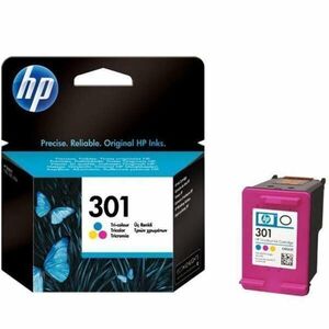 HP CH562EE Tintapatron DeskJet 2050 nyomtatóhoz, HP 301, színes, ... kép
