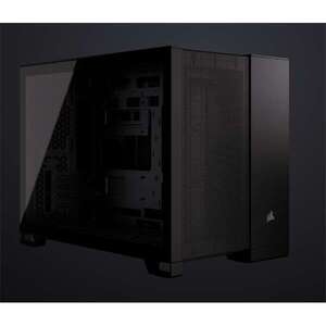 Corsair ház 2500d airflow, tápegység nélkül, edzett üveg, fekete... kép