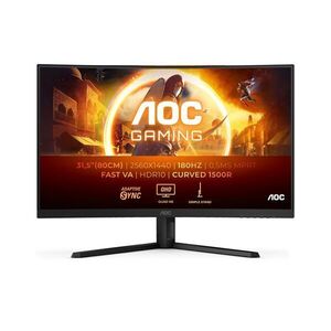 AOC G4 Gaming Monitor - 32" ívelt QHD kép