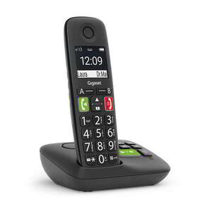 Gigaset eco dect telefon e290a fekete, üzenetrögzítő S30852-H2921-S201 kép
