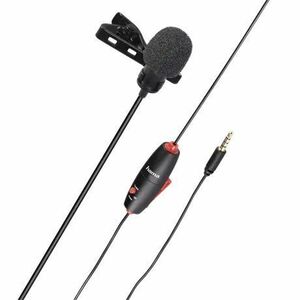 Hama Smart Lavalier Microphone Black 4634 kép