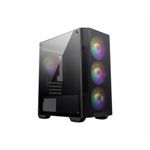MSI MAG Forge M100A Számítógépház - Fekete kép
