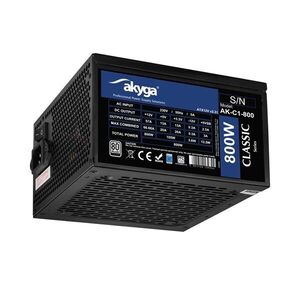Akyga AK-C1-800 ATX Számítógép tápegység Sorozat: ClassicMaximál... kép