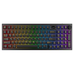 AVAX GM03 PRO 98% Gasket RGB tri-mode mechanikus billentyűzet Gat... kép