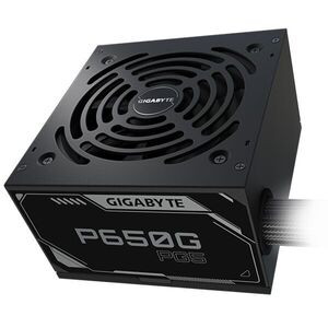 GIGABYTE P650G PCIE 5.1 tápegység 650 W 20+4 pin ATX ATX Fekete (... kép
