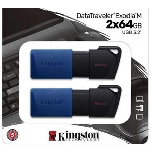DataTraveler Exodia 64GB USB 3.2 (DTXM/64GB-2P) kép