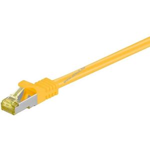 Goobay RJ45 patchkábel CAT6A S/FTP (PiMF) 500MHz CAT7 10m sárga LSZH CU kép
