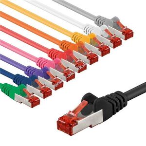 Goobay CAT6 S/FTP (PiMF) patchkábel 3m 10db/csomag Cu LSZH kép