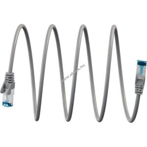 Goobay ultrarugalmas CAT 6A S/FTP (PiMF) patchkábel 30m CU LSZH TPE szürke kép