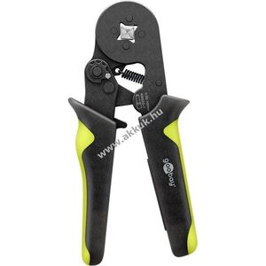Goobay Tools HSC8 Vierkant krimpfogó 6-4A AWG23/10 szigetelt és szigeteletlen érvéghüvelyekhez kép