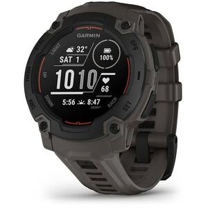 Garmin Instinct E 45mm, fekete + sötétszürke szíj kép