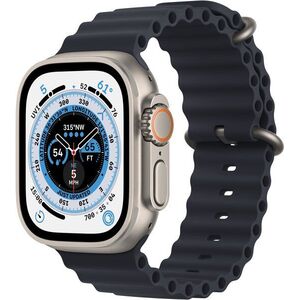 Apple Watch Ultra 49mm - titán tok, éjfekete óceán szíj kép