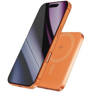 Epico UltraPack Qi2 5000mAh Mag+ vékony alumínium vezeték nélküli power bank EM51 - narancssárga kép