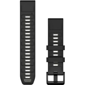 Garmin szilikon QuickFit 22 - Black/Pebble Gray kép