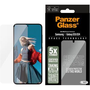 PanzerGlass Ceramic Samsung Galaxy S25 / S24 + telepítő keret kép
