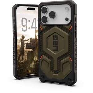 UAG Monarch Pro Kevlar Element Green iPhone 17 Pro Max tok kép