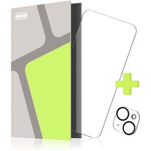 Tempered Glass Protector iPhone 15 Plus üvegfólia + kamera védő fólia - tokbarát kép