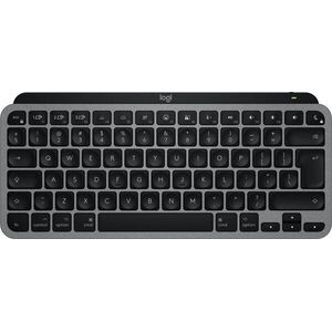 Logitech MX Keys Mini For Mac Minimalist Wireless Illuminated Keyboard, Space Grey - US INTL kép