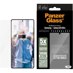PanzerGlass Ceramic Samsung Galaxy S25 Ultra üvegfólia + telepítő keret kép