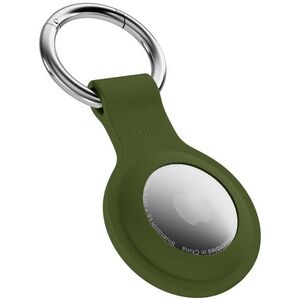 Epico silikonové pouzdro AirTag (1.-2. gen) s plnou zadní stranou - khaki kép