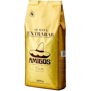 Amigos Caffe Qualita Extra Bar, szemes, 1000 g kép