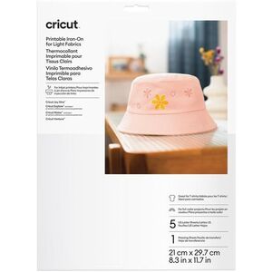 Cricut Printable Iron-On for Bright Fabric A4 - 5 sheets kép