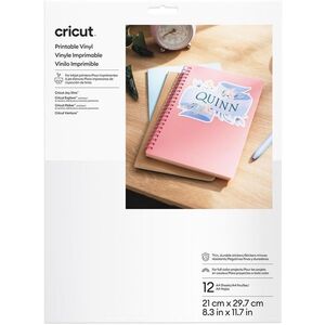 Cricut Printable Vinyl A4 - 12 sheets (White) kép
