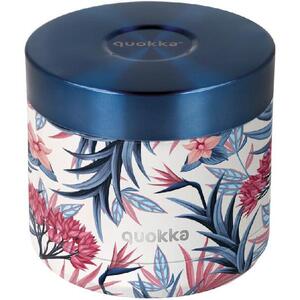 Quokka Rozsdamentes acél, Whim Blue Garden, 600 ml kép