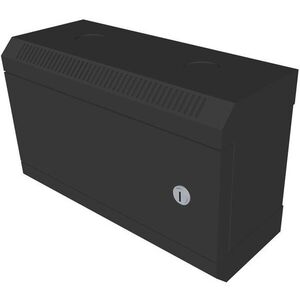 Datacom 10" 4U / 140mm, fémlemez, fekete kép