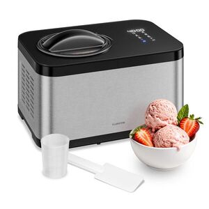 Klarstein VeroSteel fagylaltgép kompresszorral | 1, 5 l | 150 W | 4 program | érintővezérlés kép