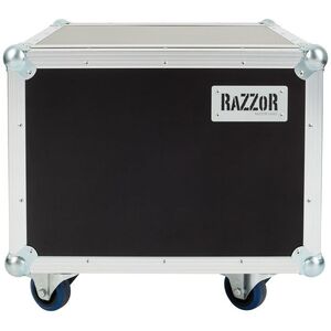 Razzor Cases 8U rack 400 wheels kép