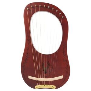 Cega Lyre Harp 10 Strings Coffee kép