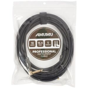 Amumu P4-SA-5M Professional Instrument Cable kép