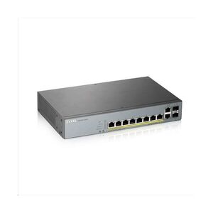 Zyxel GS1350-12HP-EU0101F Switch 10x1000Mbps (8xPOE) + 2xGigabit... kép