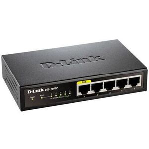 D-Link DES-1005P/E Switch 5x100Mbps (4xPOE) Fémházas Asztali, DES-1005P kép