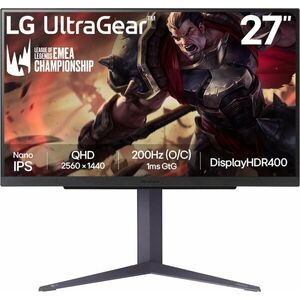 LG 27GS85Q-B Gaming monitor 68, 6 cm (27") 2560 x 1440 pixele... kép