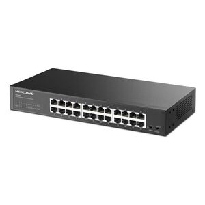 MERCUSYS MS124GS 24x1000Mbps Fémházas Asztali/Rackes Switch kép