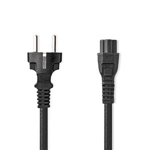 Nedis cegl10130bk20 notebook / laptop tápkábel iec-320-c5, 3 x 0.... kép