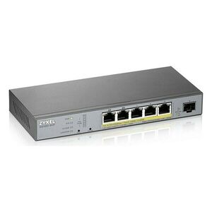 Zyxel GS1350-6HP-EU0101F Switch 5x1000Mbps (5xPOE) + 1xGigabit SF... kép