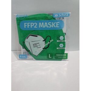FFP2 szájmaszk, zöld, 1db/csomag - Kiárusítás - A készlet erejéig kép