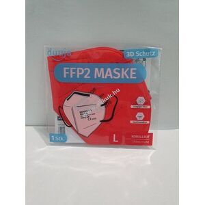 FFP2 szájmaszk, piros, 1db/csomag - A készlet erejéig kép