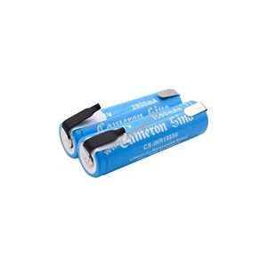 Helyettesítő ipari akku 18650 2900mAh 10.73Wh forrfülekkel Li-Ion 3.7V kép
